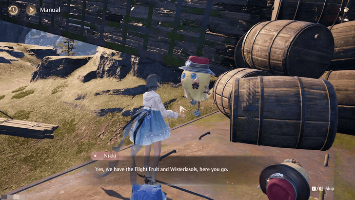 Infinity Nikki Deliver the Materials to Nana