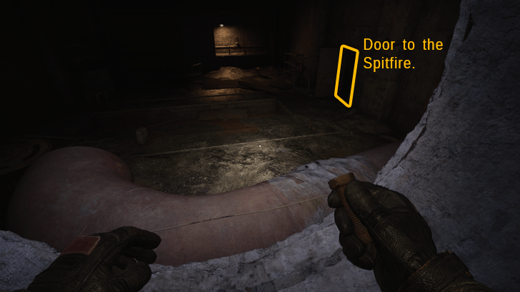 Door to the Spitfire