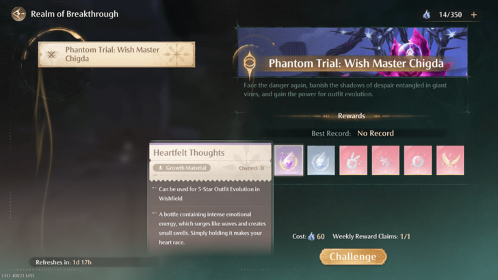 Realm of Breakthrough Heartfelt Thoughts