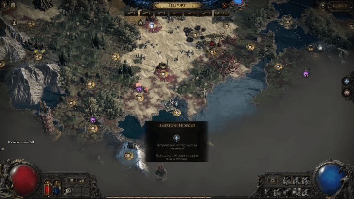 Hideouts - Limestone Hideout Location