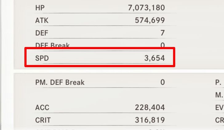 SPD stat - MementoMori