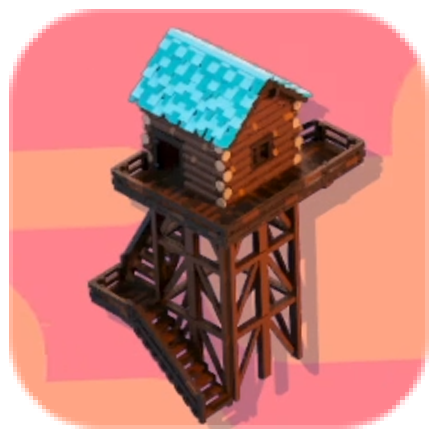 Log Watch Tower Icon