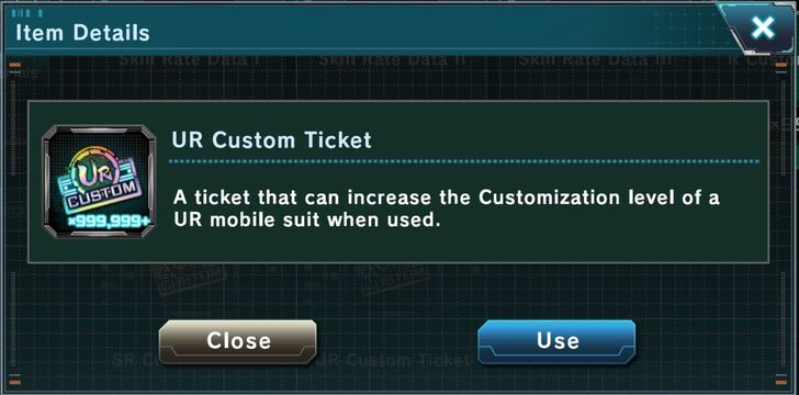 Custom Level - Gundam UCE