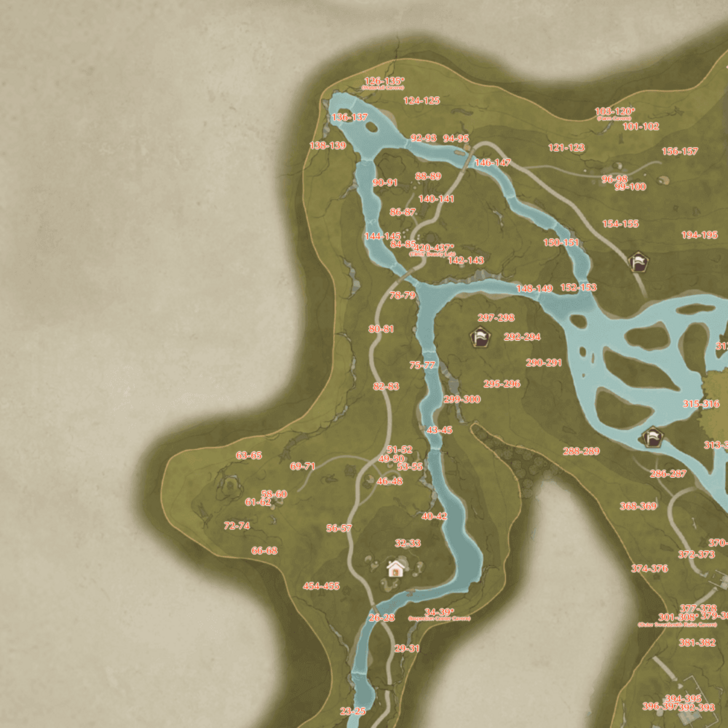 Wishing Woods Dew Locations - Top Left