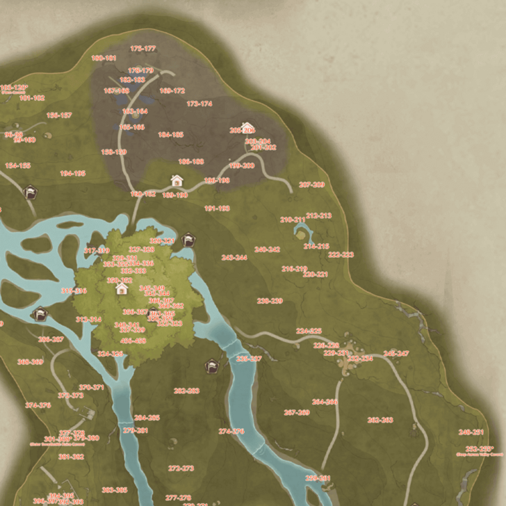 Wishing Woods Dew Locations - Top Right