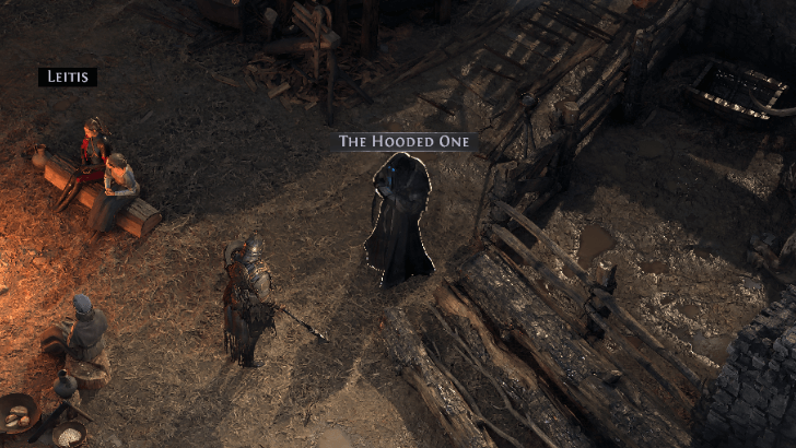 The Hooded One Character Act 1