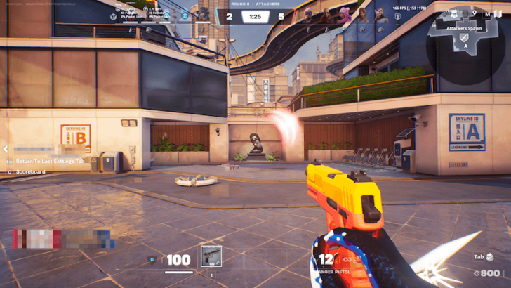 FOV Fortnite Ballistic