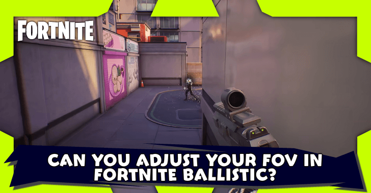 Fortnite - Can You Change Your FOV in Ballistic?