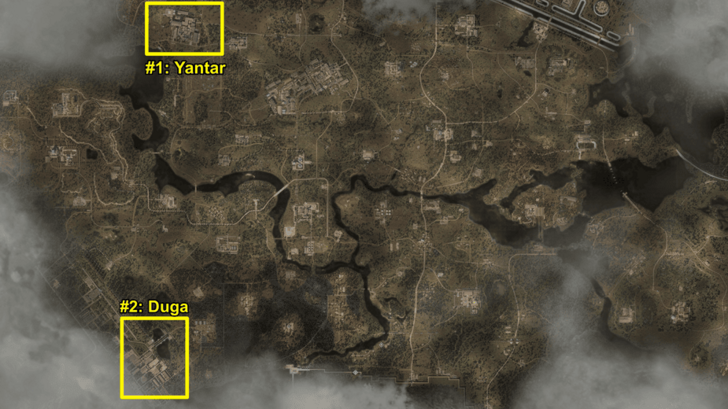 STALKER SEVA Suit Locations
