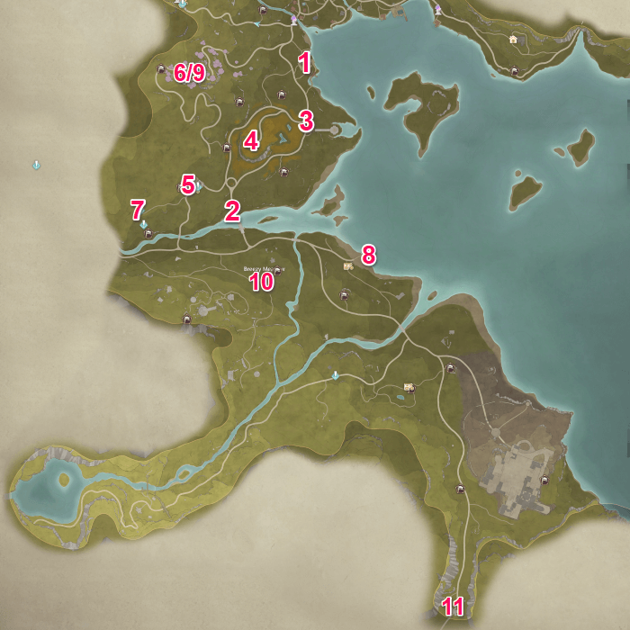 Marble King Map Locations