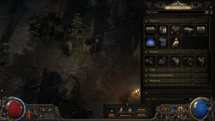 Edit Hideout UI - Utilities