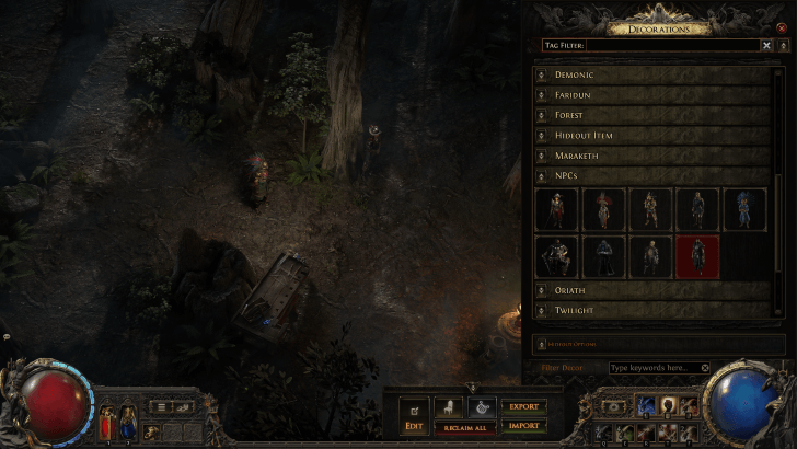 Edit Hideout UI - NPCs