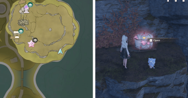 Dark Night Sky Chest Location