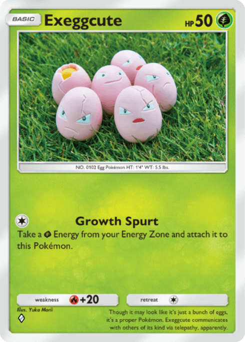 Pokemon TCG Pocket - A1a 001 Exeggcute