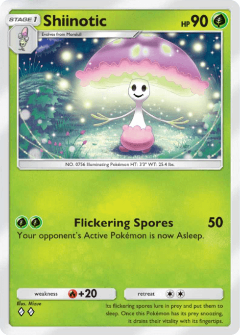 Pokemon TCG Pocket - A1a 008 Shiinotic
