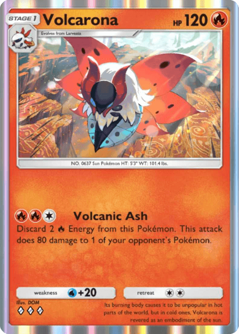 Pokemon TCG Pocket - A1a 014 Volcarona