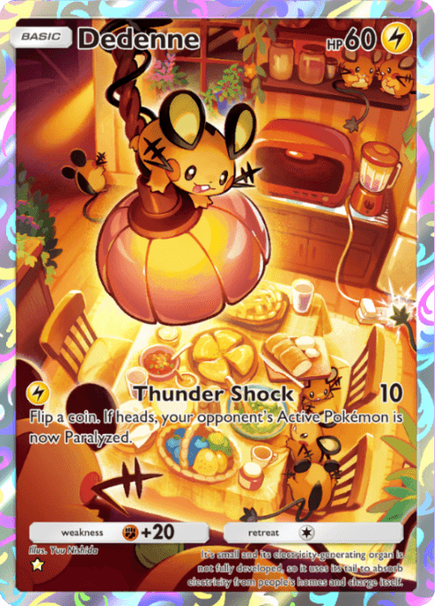 Pokemon TCG Pocket - A1a 073 Dedenne