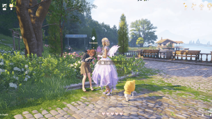 Infinity Nikki Talk to Veralyne