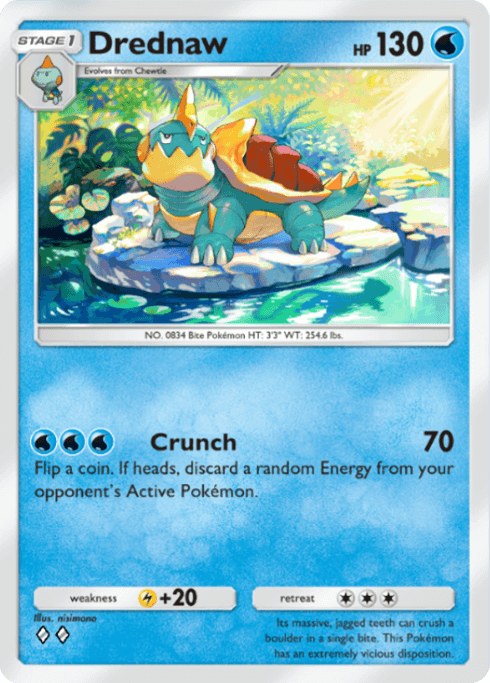 Pokemon TCG Pocket - A1a 023 Drednaw