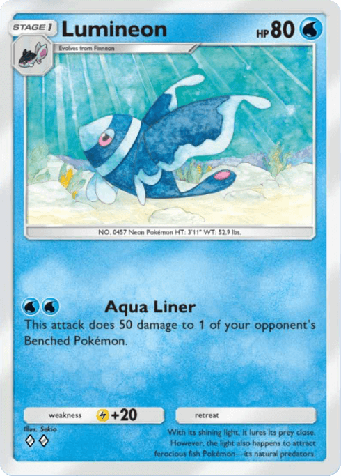 Pokemon TCG Pocket - A1a 021 Lumineon