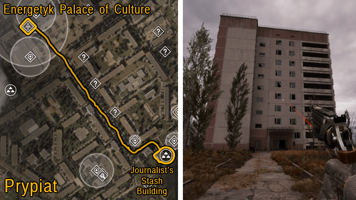 13th Journalist Stash Door/Safe Location