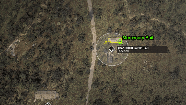 Mercenary Suit at Abandoned Farmstead