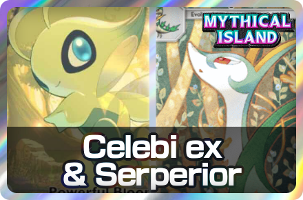 Celebi ex and Serperior Icon