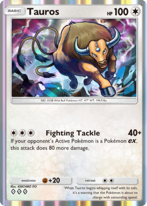 Pokemon TCG Pocket - A1a 060 Tauros