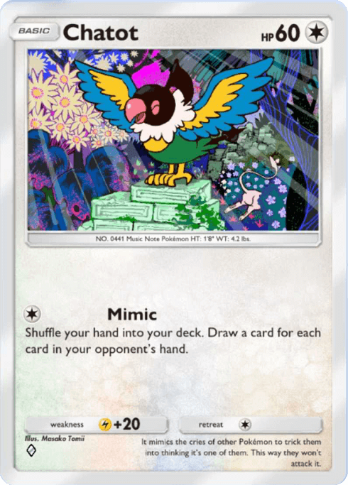 Pokemon TCG Pocket - A1a 062 Chatot