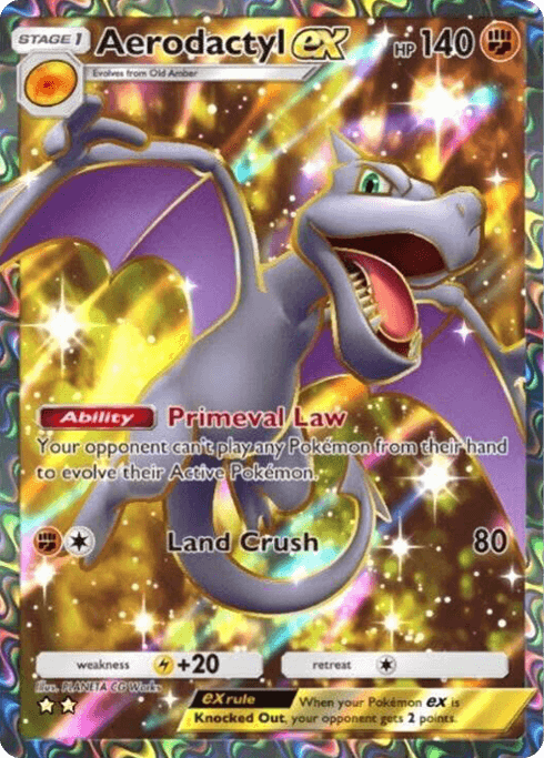 Pokemon TCG Pocket - A1a 078 Aerodactyl ex