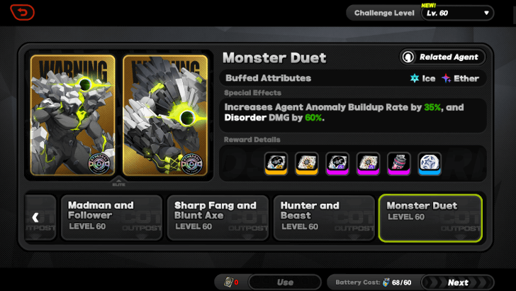 ZZZ - Monster Duet Routine Cleanup Stage