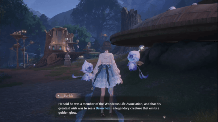 Infinity Nikki Give the Notes to Lurida