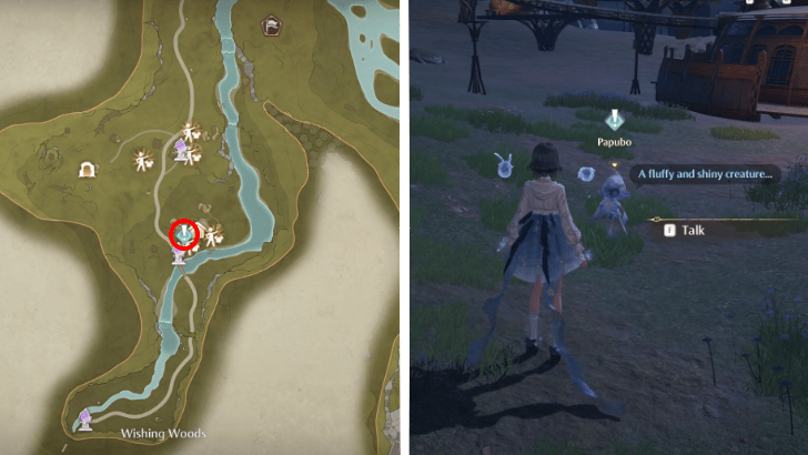 Infinity Nikki Puffy and Shiny Quest Location