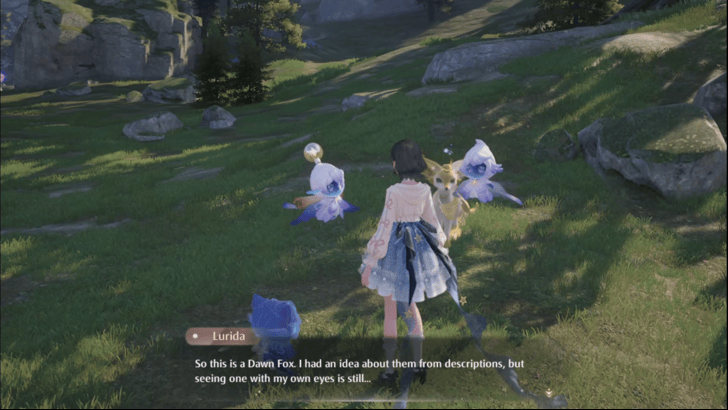 Infinity Nikki Talk to Papubo and Lurida