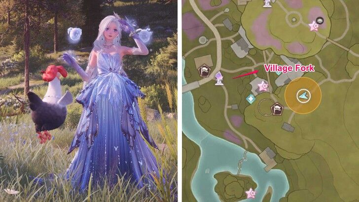 Beretsant Feather Location