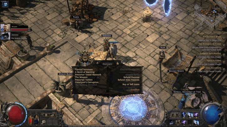 Path of Exile 2 (PoE 2) Talk to Doryani
