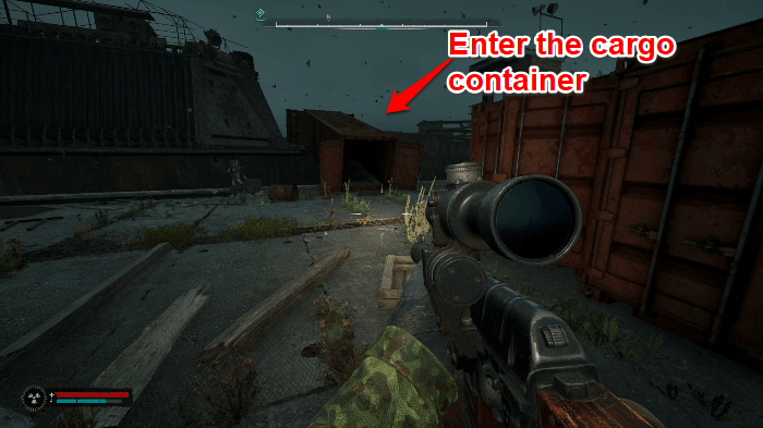 Marauder Suit Location Step 1