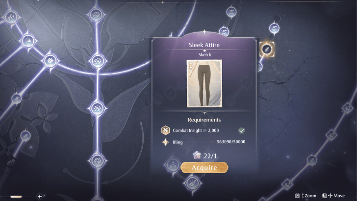 Sleek Attire Sketch Heart of Infinity