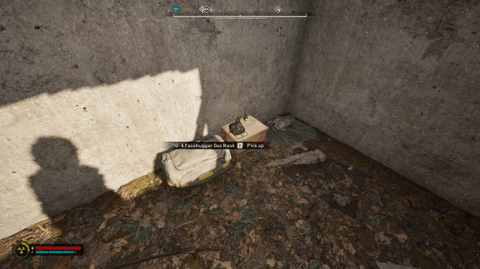 PG-4 Facehugger Gas Mask Location