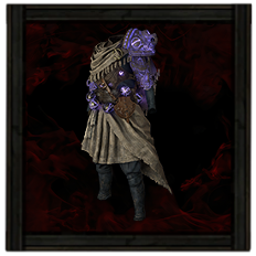Path of Exile 2 (PoE 2) - Violet Clay Mage Body Armour