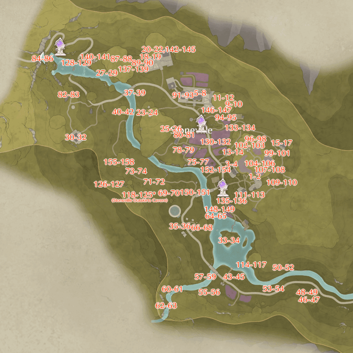 Infinity Nikki - Stoneville Dew Locations