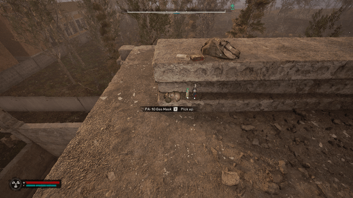 PA-10 Gas Mask Location