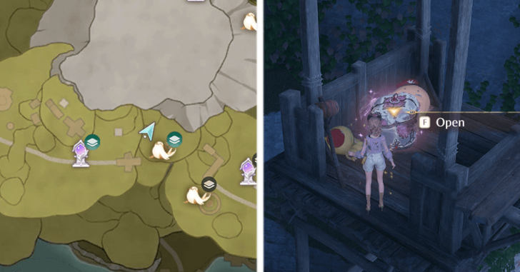 Flashing Alert Chest Location