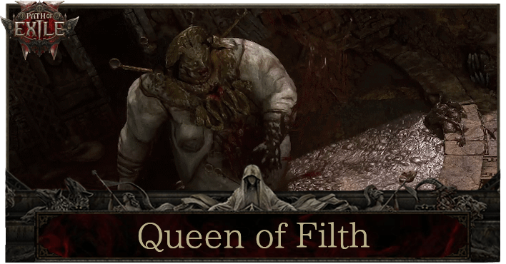 Path of Exile 2 - Queen of Filth Banner