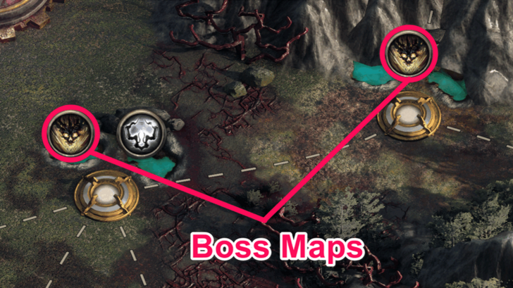 Path of Exile 2 (PoE 2) Boss Map Icons