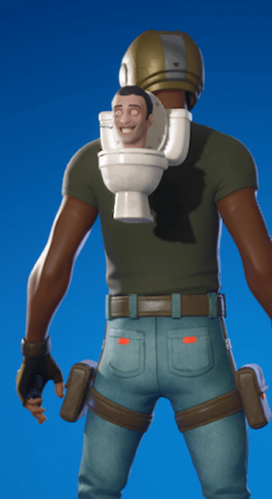 Skibidi Toilet Portrait