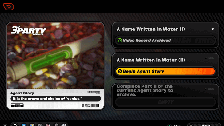 A Name Written in Water (II)