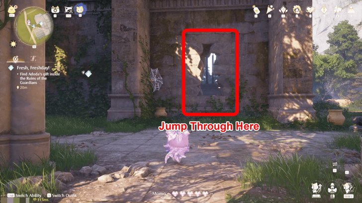 Infinity Nikki Enter the Ruins of The Guardians