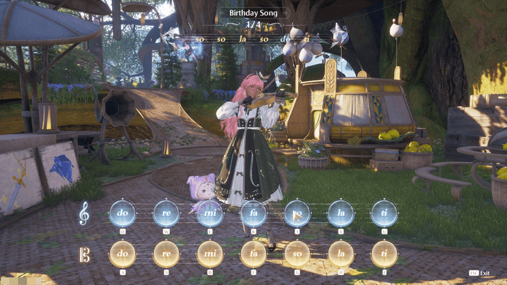 Infinity Nikki Use the Violinist Outfit to Play Happy Birthday