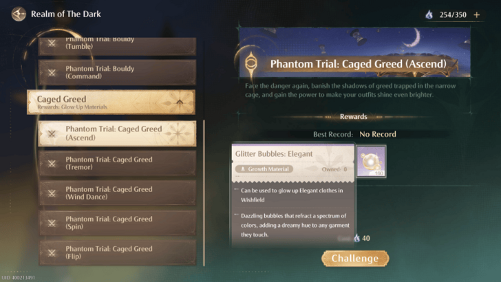 Glitter Bubbles Elegant